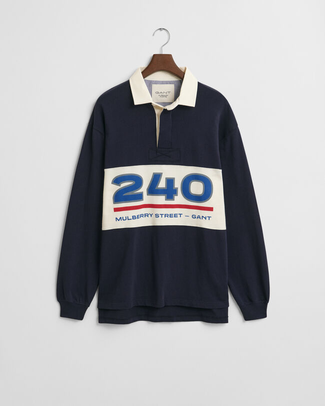 Heavy Rugger colour block con stampa