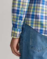 Camicia a quadri colorata regular fit