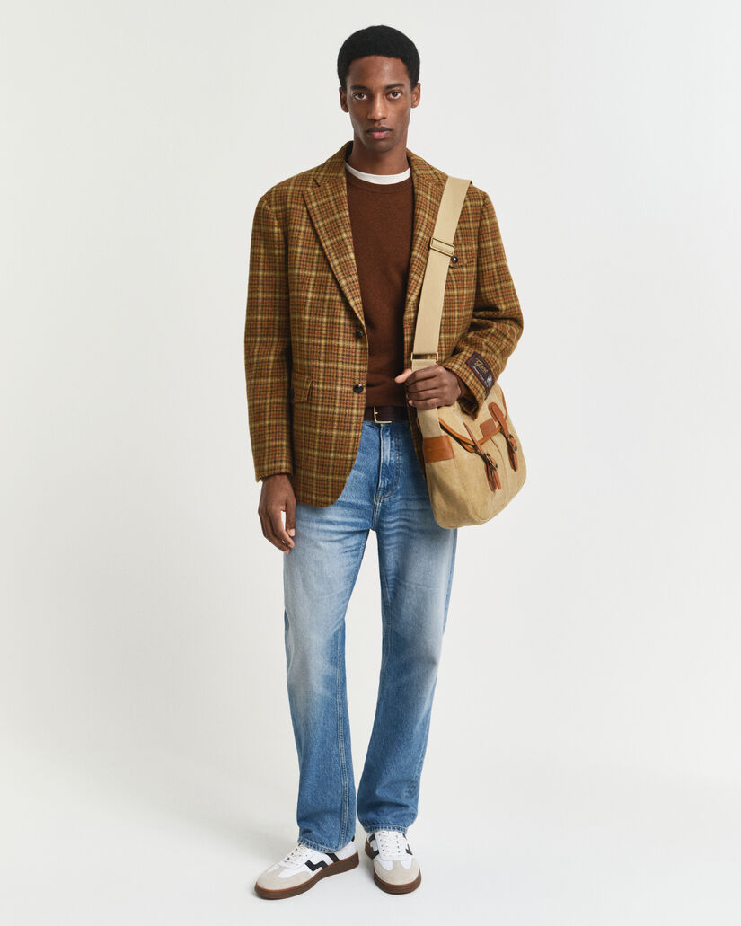 Maglia girocollo in finissima lana d’agnello