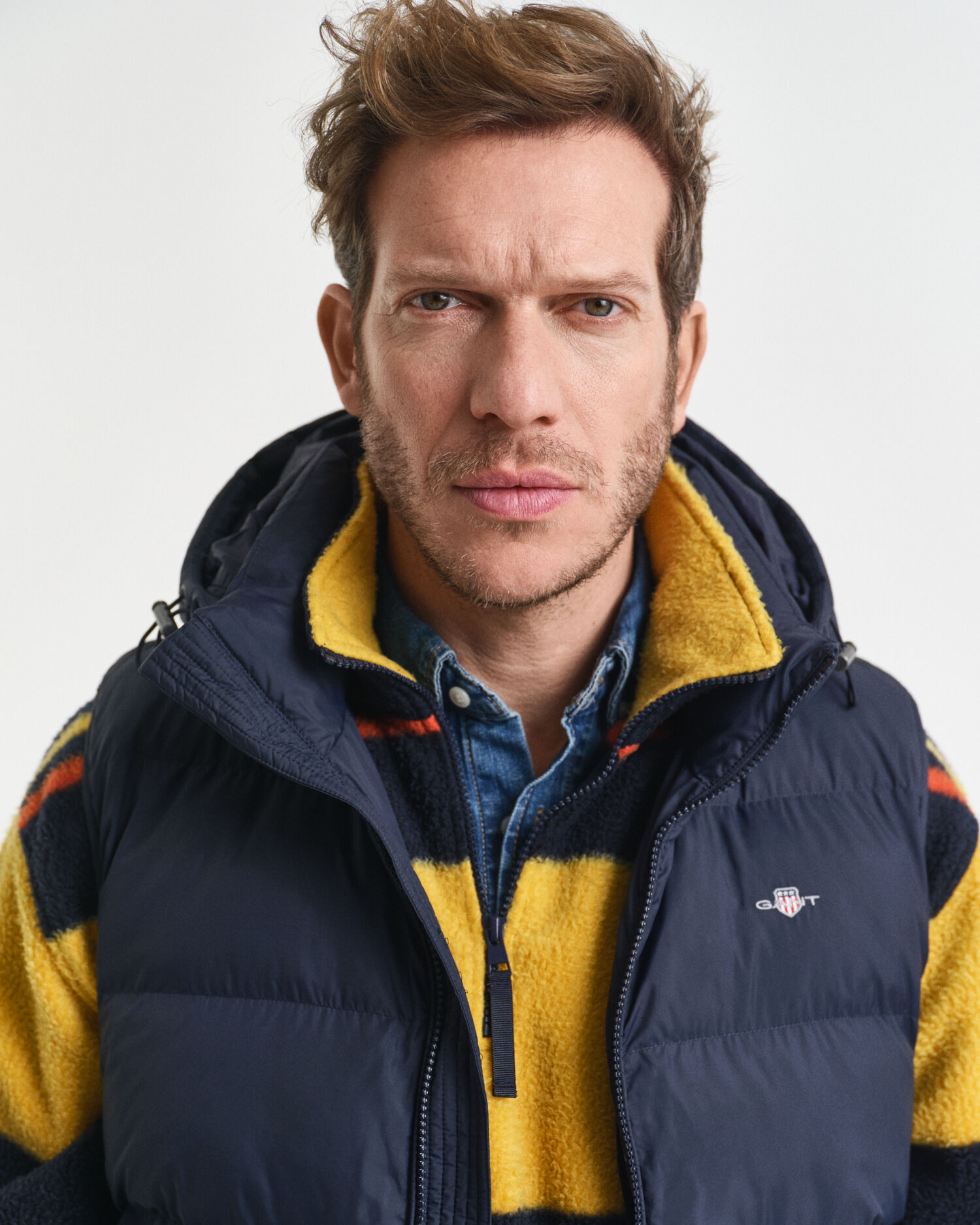 Piumino smanicato Active Cloud