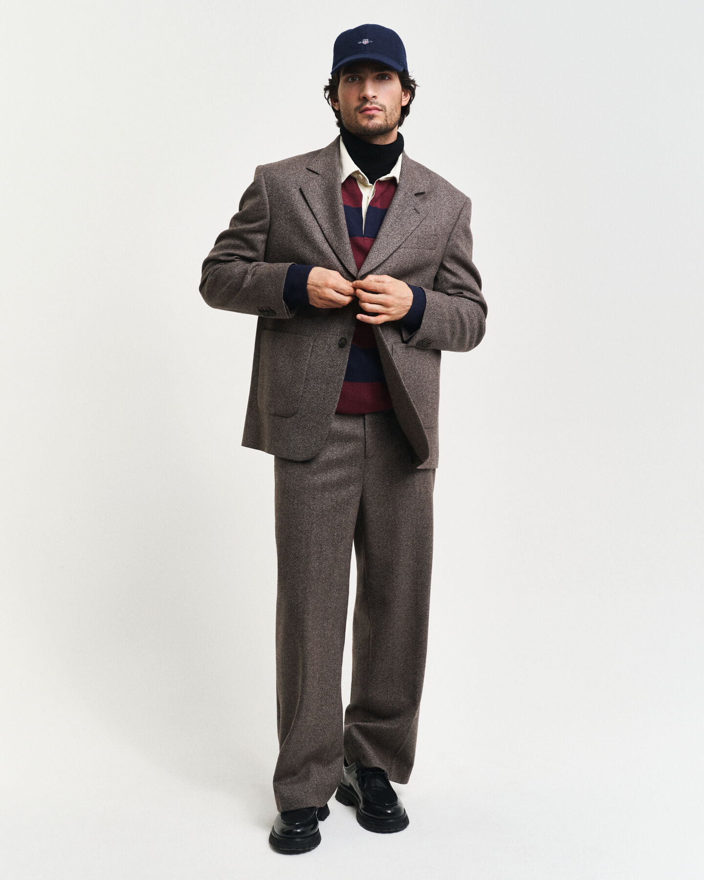 Blazer da abito in lana Moulin&eacute; relaxed fit