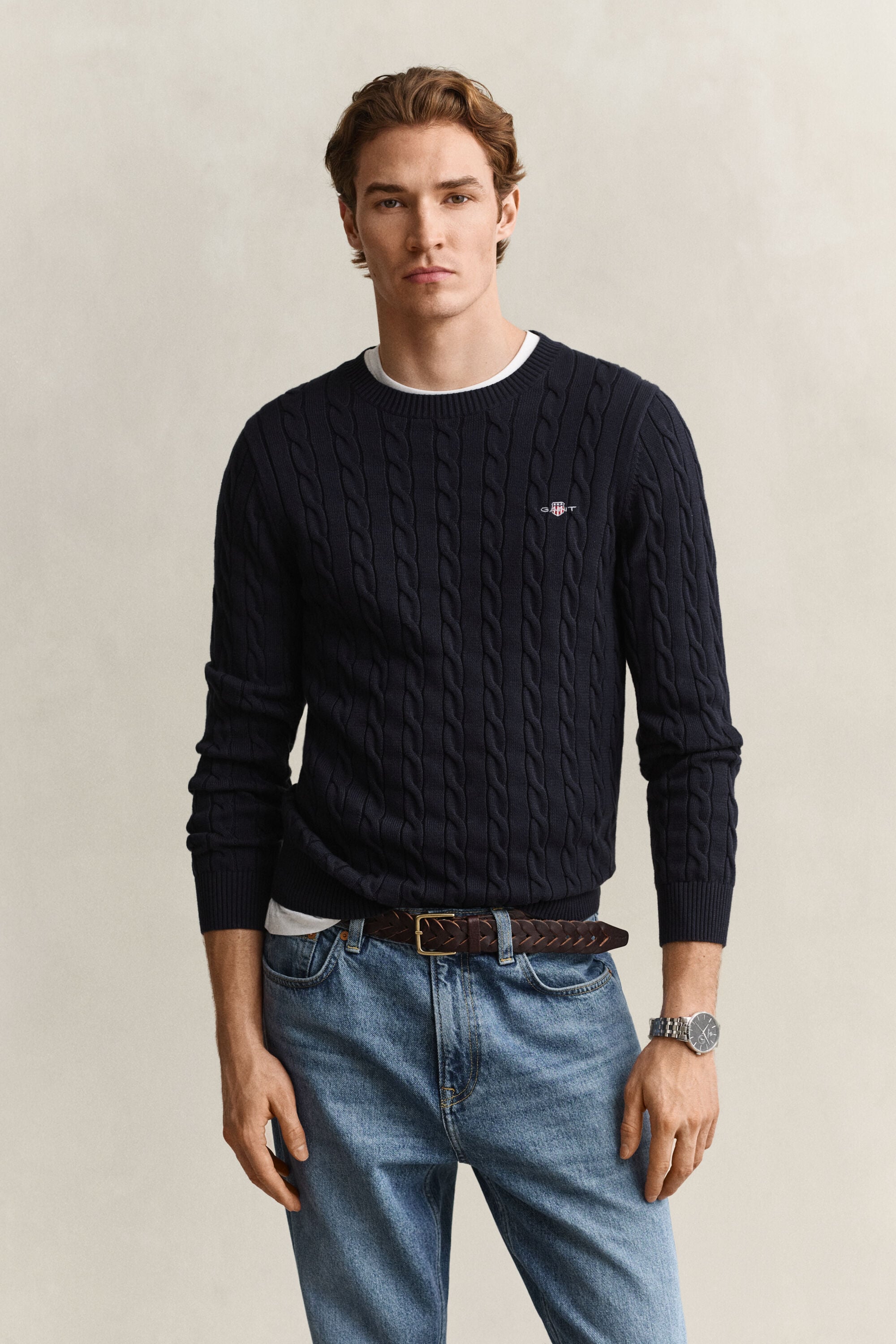 Maglia a trecce Classic