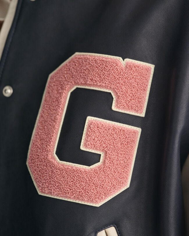 GANT Varsity Jacket in pelle