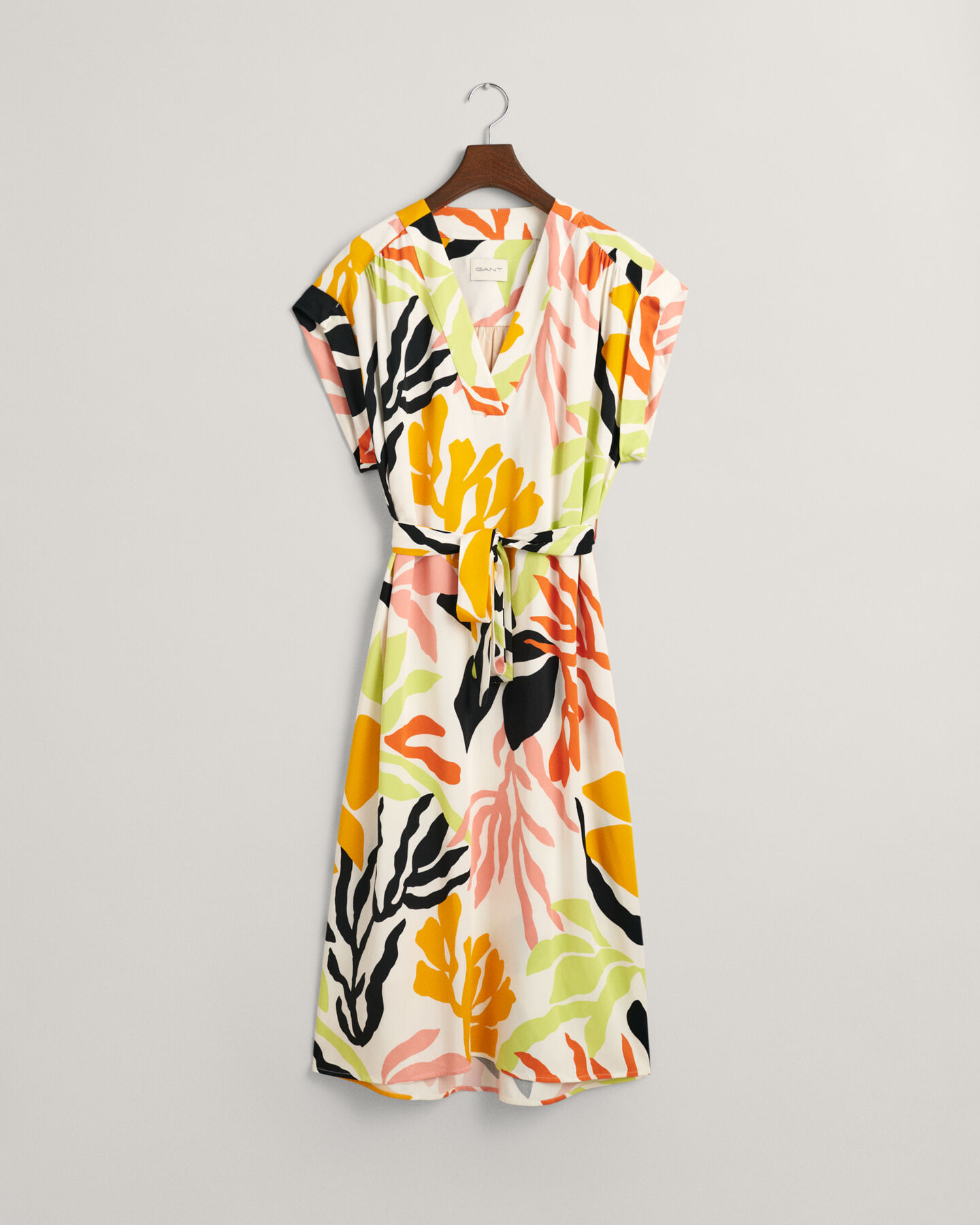 Abito a maniche corte Palm Print