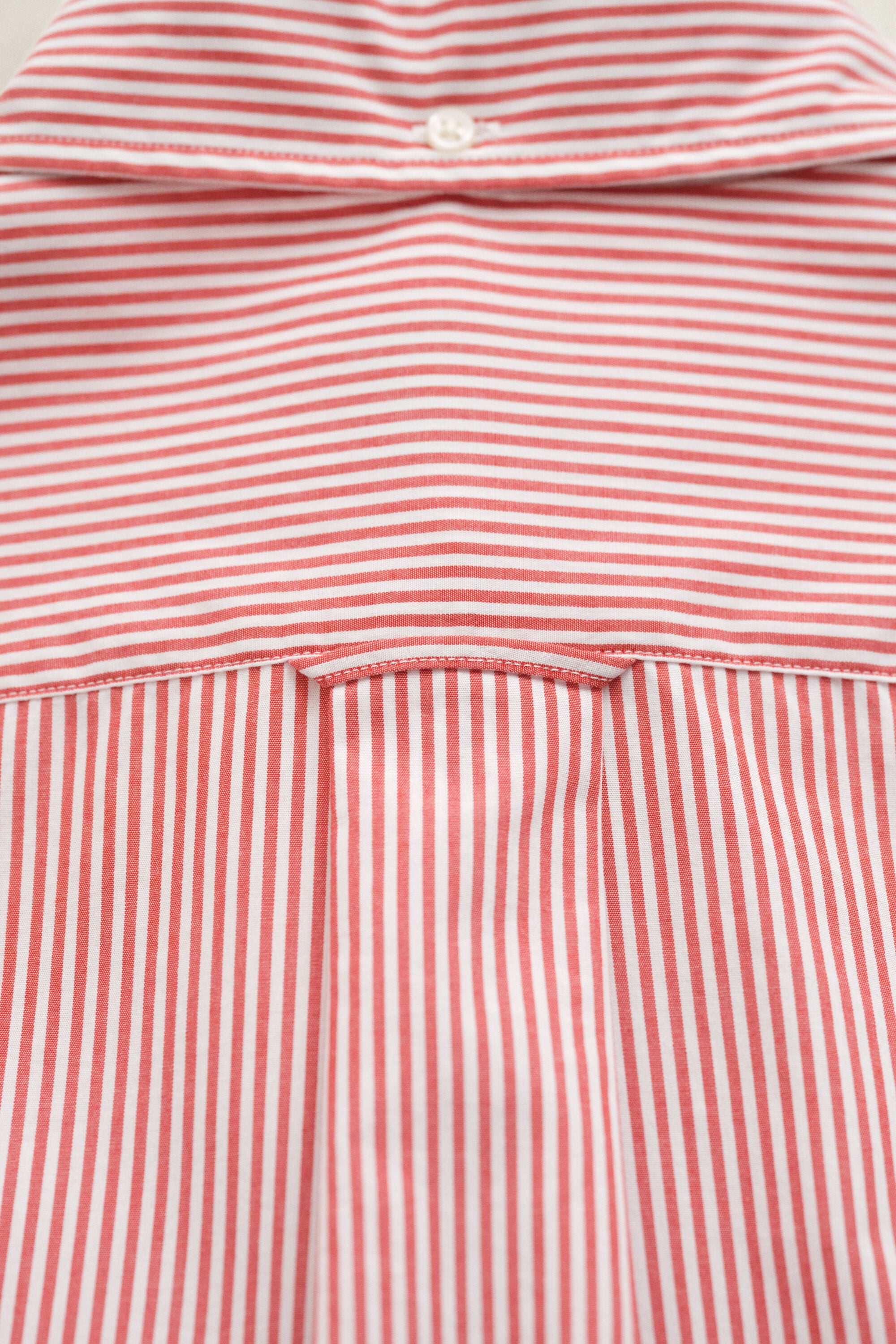 Camicia classica in popeline a righe Banker