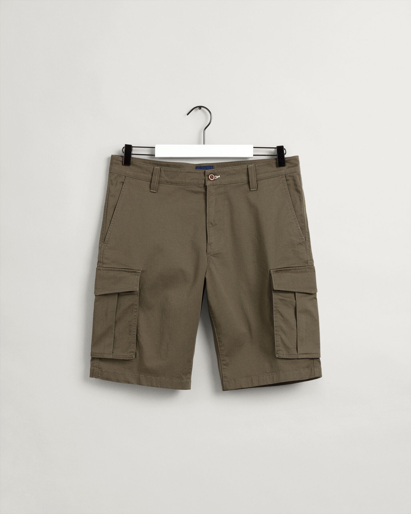 Pantaloncini cargo in twill relaxed fit