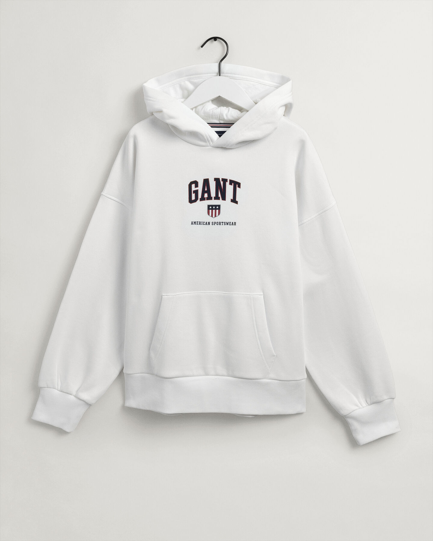 Felpa Retro Shield con cappuccio teens