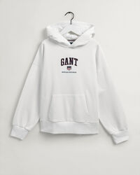 Felpa Retro Shield con cappuccio teens