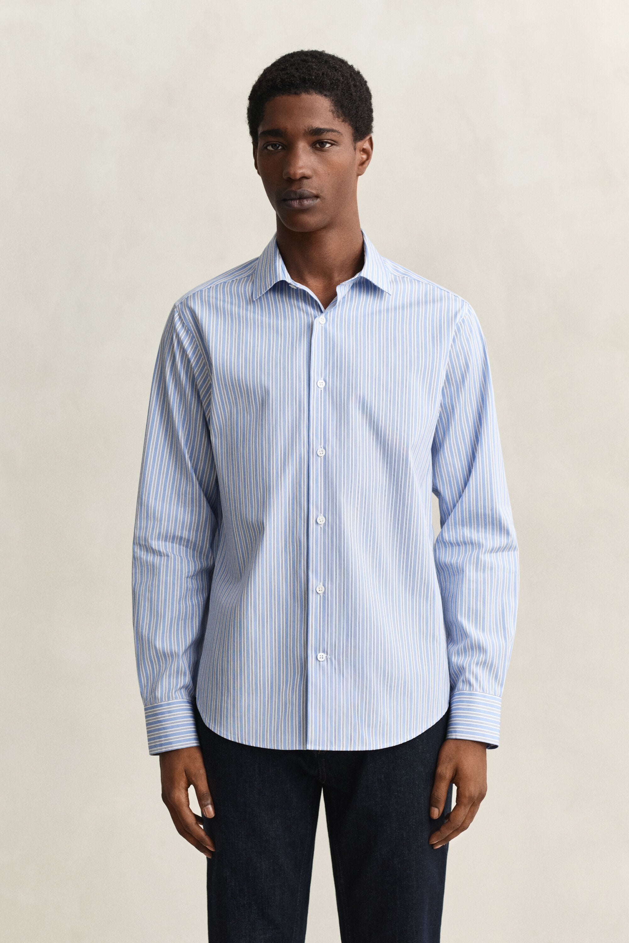 Camicia da abito in popeline