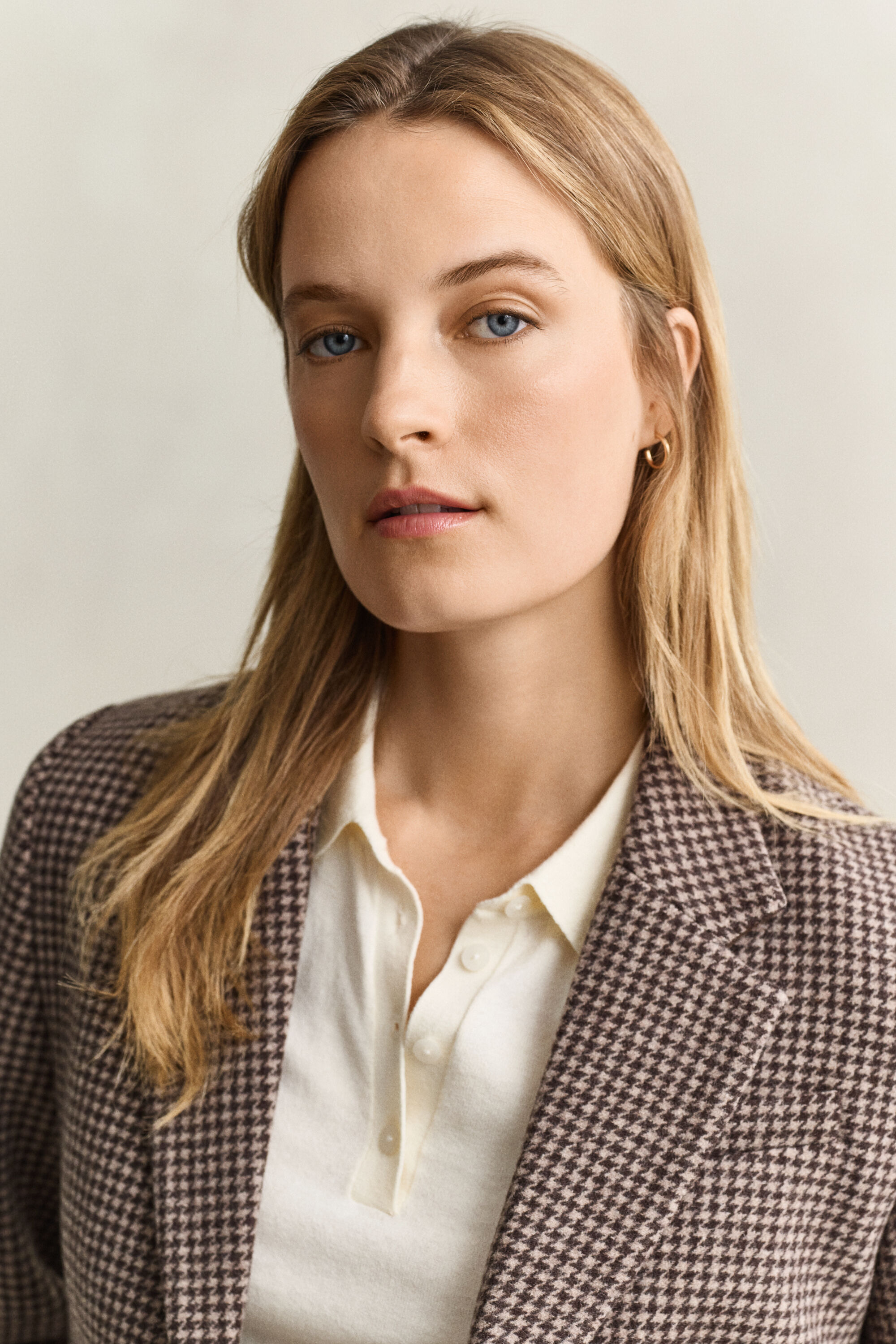 Blazer pied-de-poule