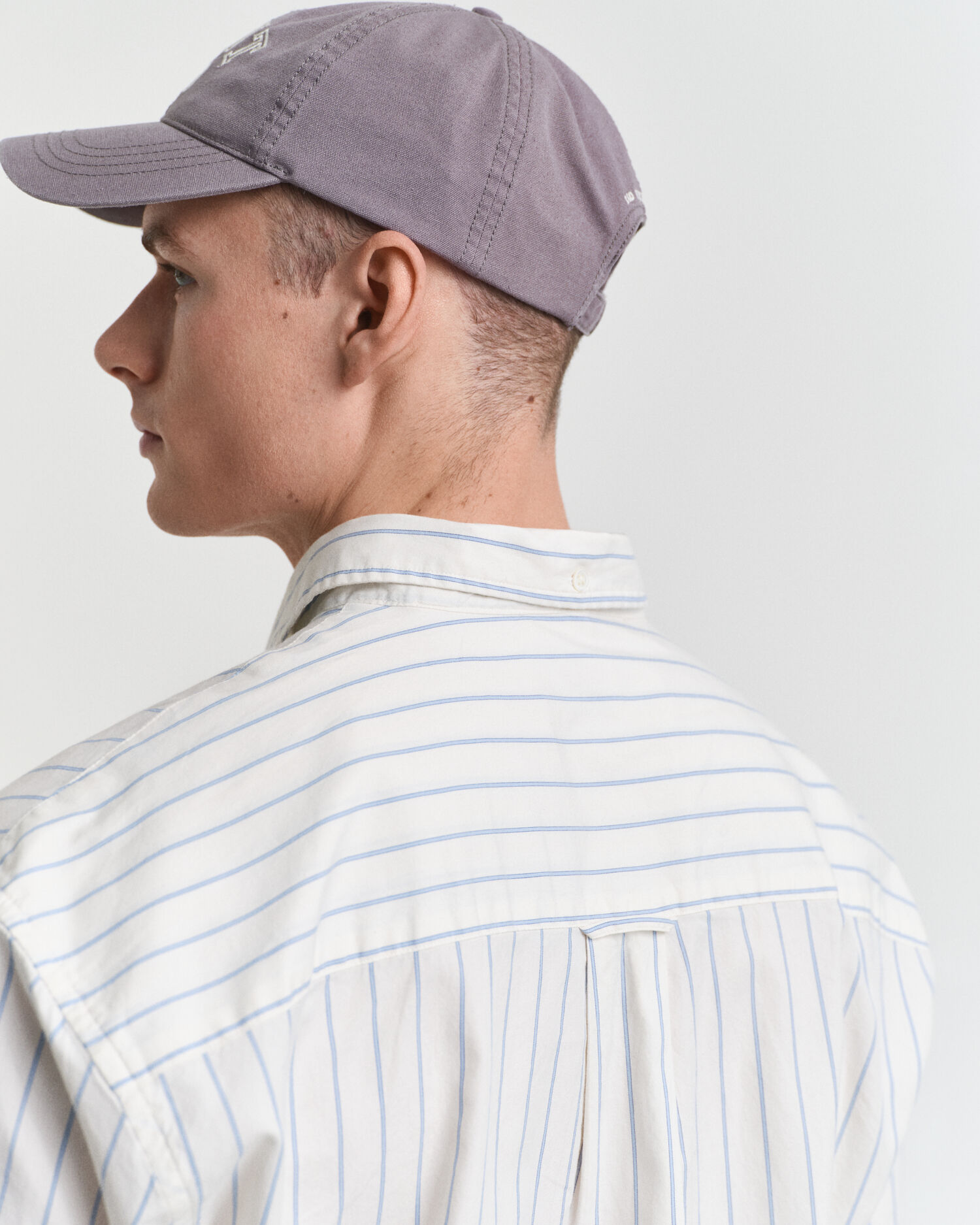 Camicia Luxury Oxford a righe relaxed fit