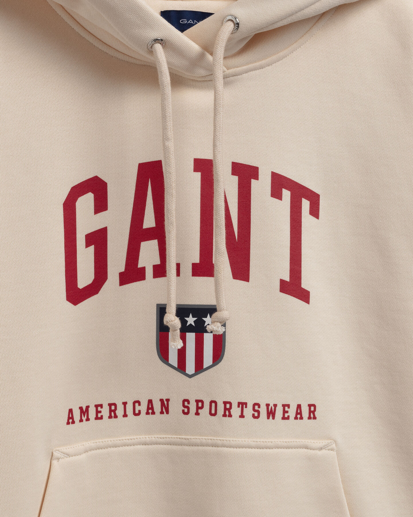 Felpa Retro Shield con cappuccio