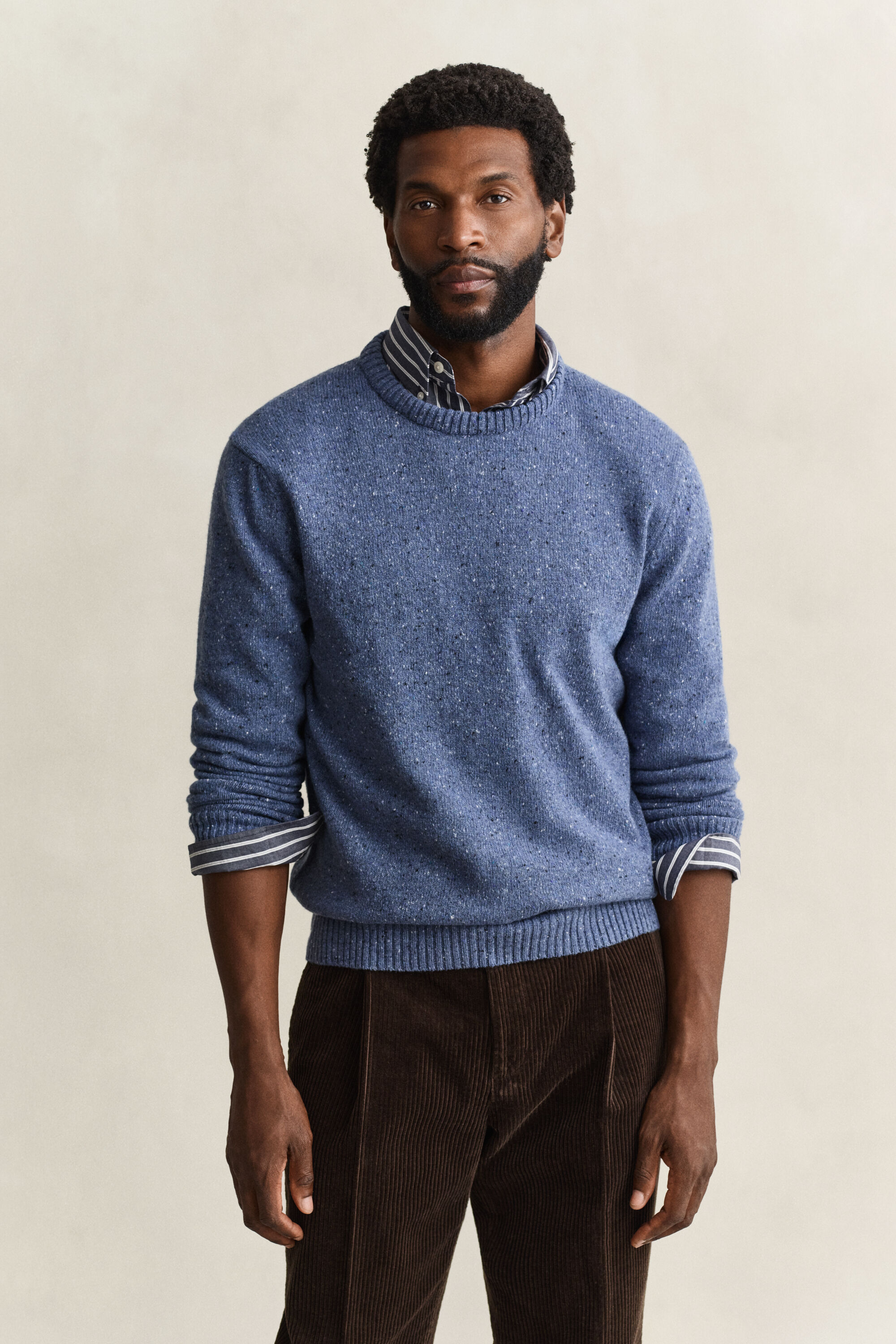 Maglia girocollo in misto lana Nepps