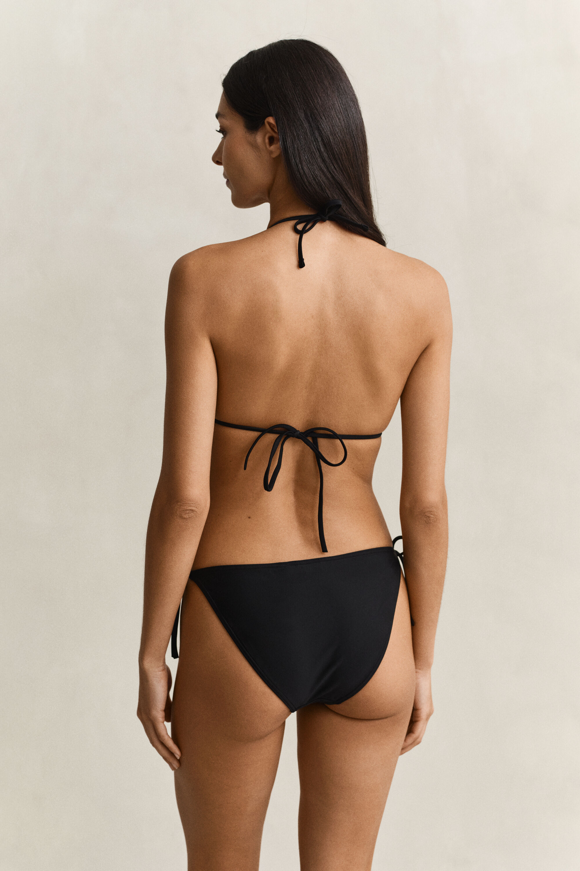 Top bikini a triangolo con imbottitura