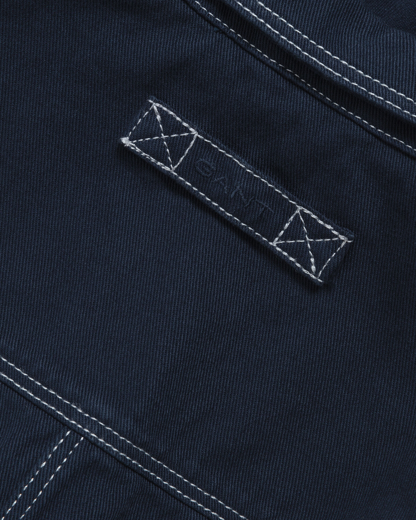 Camicia giacca in twill di cotone biologico