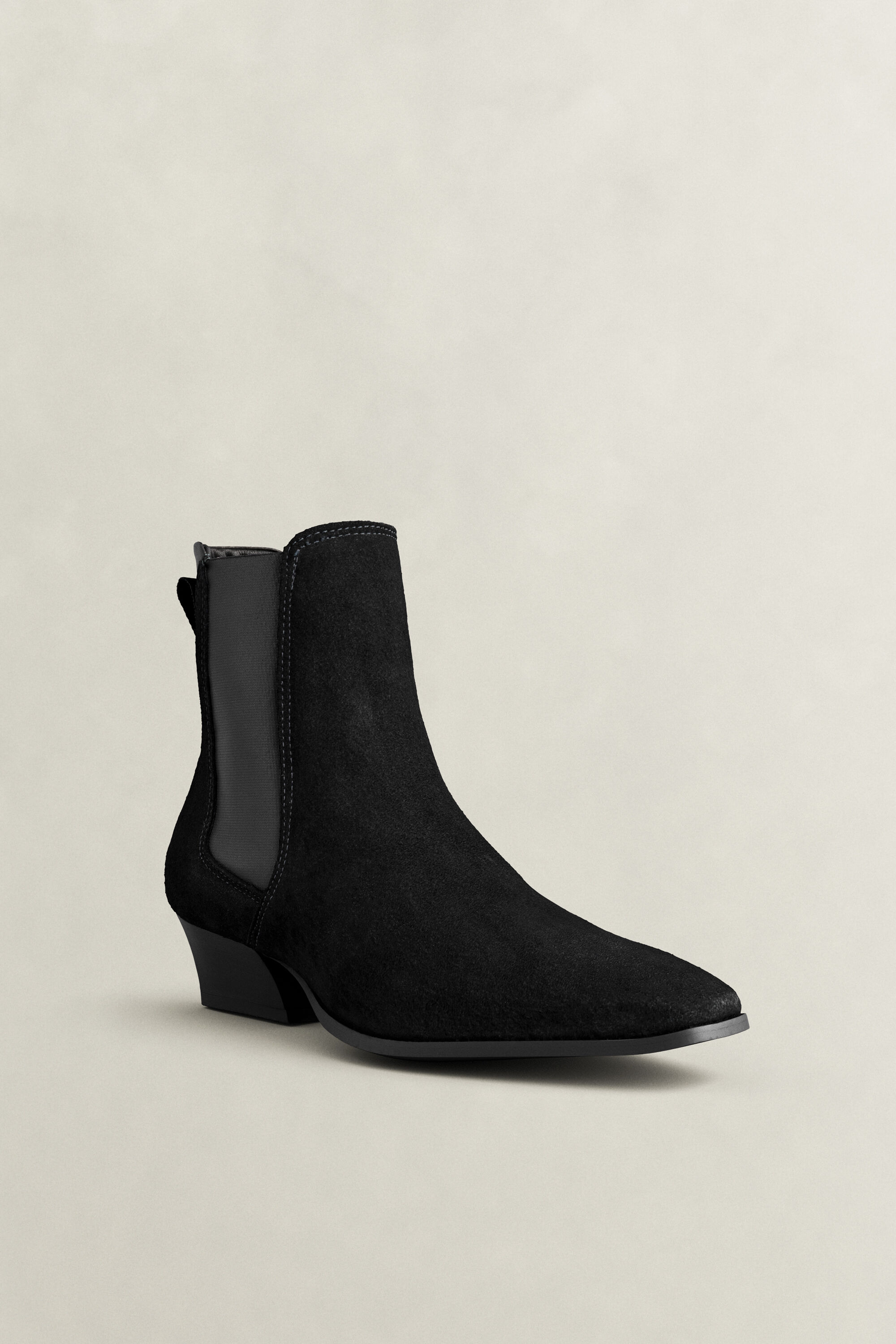 Stivaletti Bassotte in stile Chelsea in camoscio
