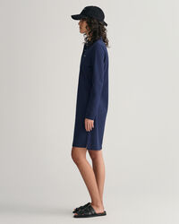 Abito Shield a maniche lunghe in piqué