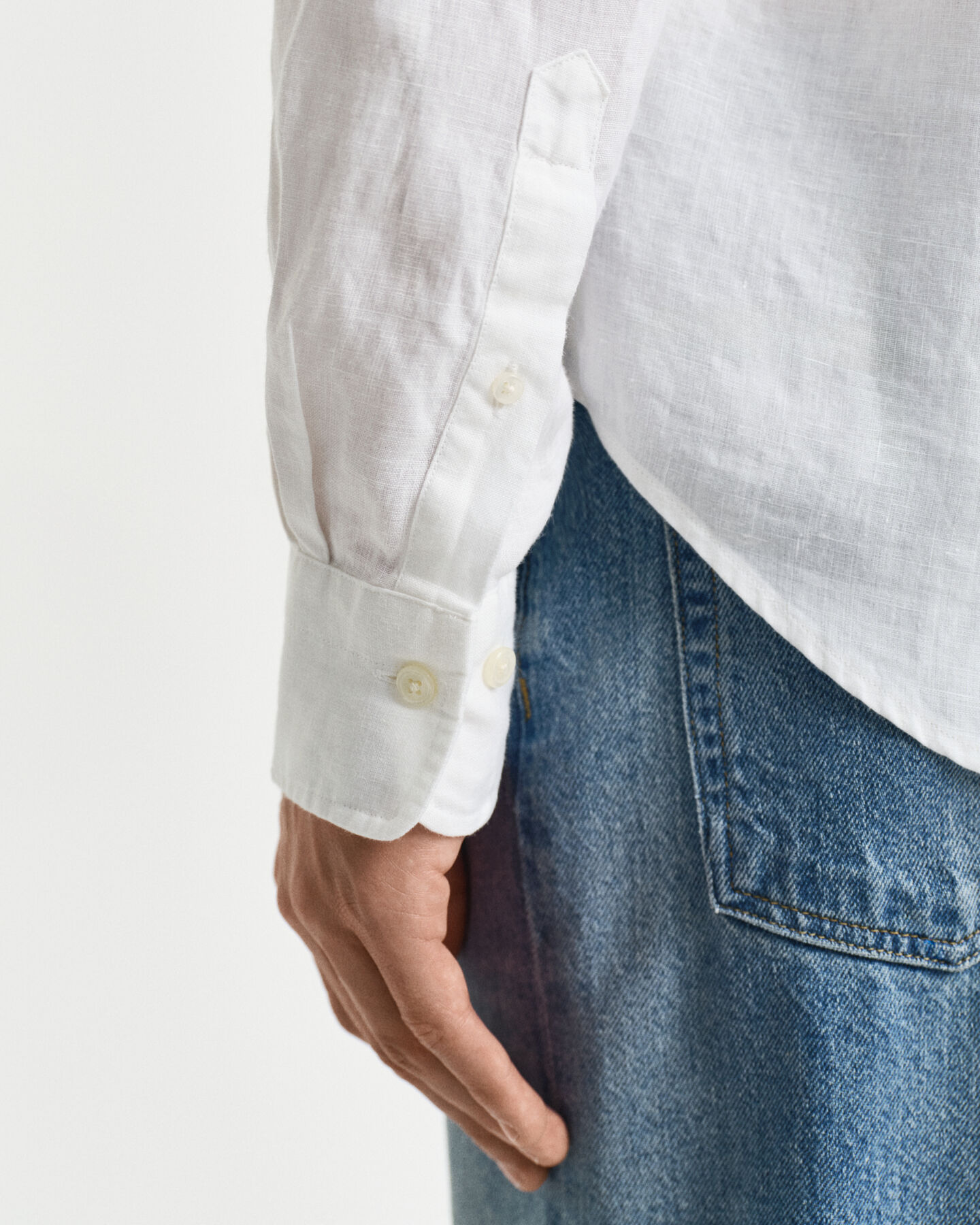 Camicia di lino regular fit