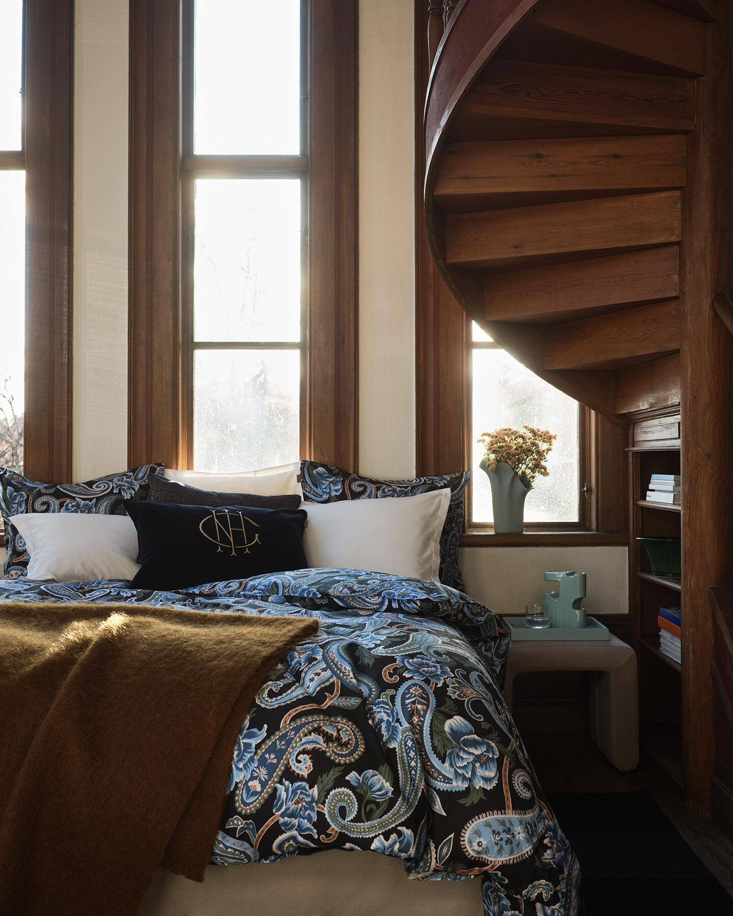 Piumino singolo Painted Paisley