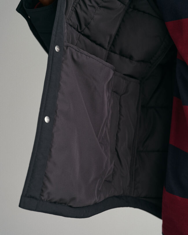 Giacca camicia trapuntata