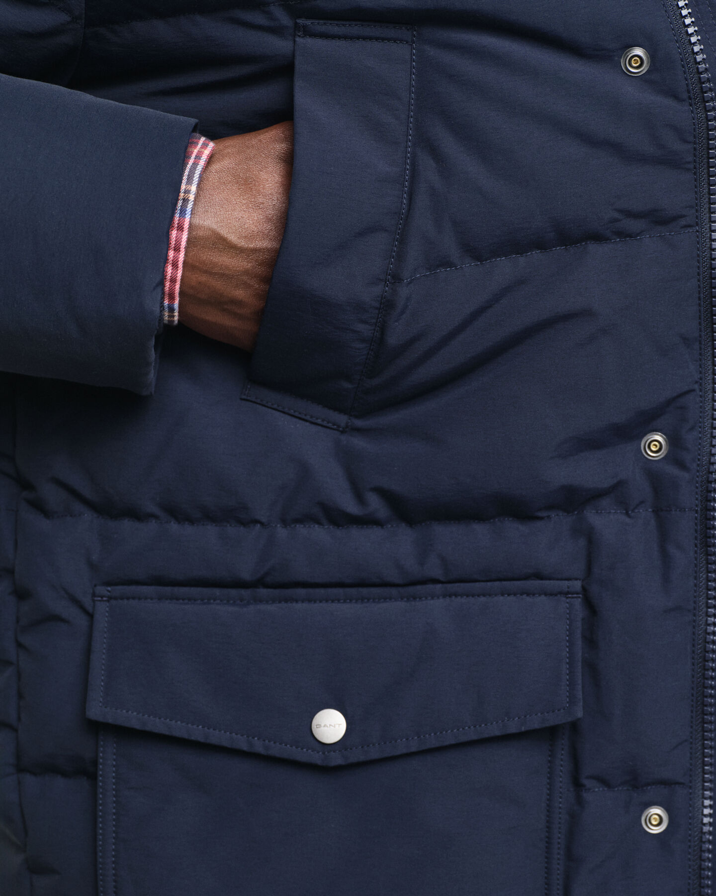 Piumino pesante lunghezza media