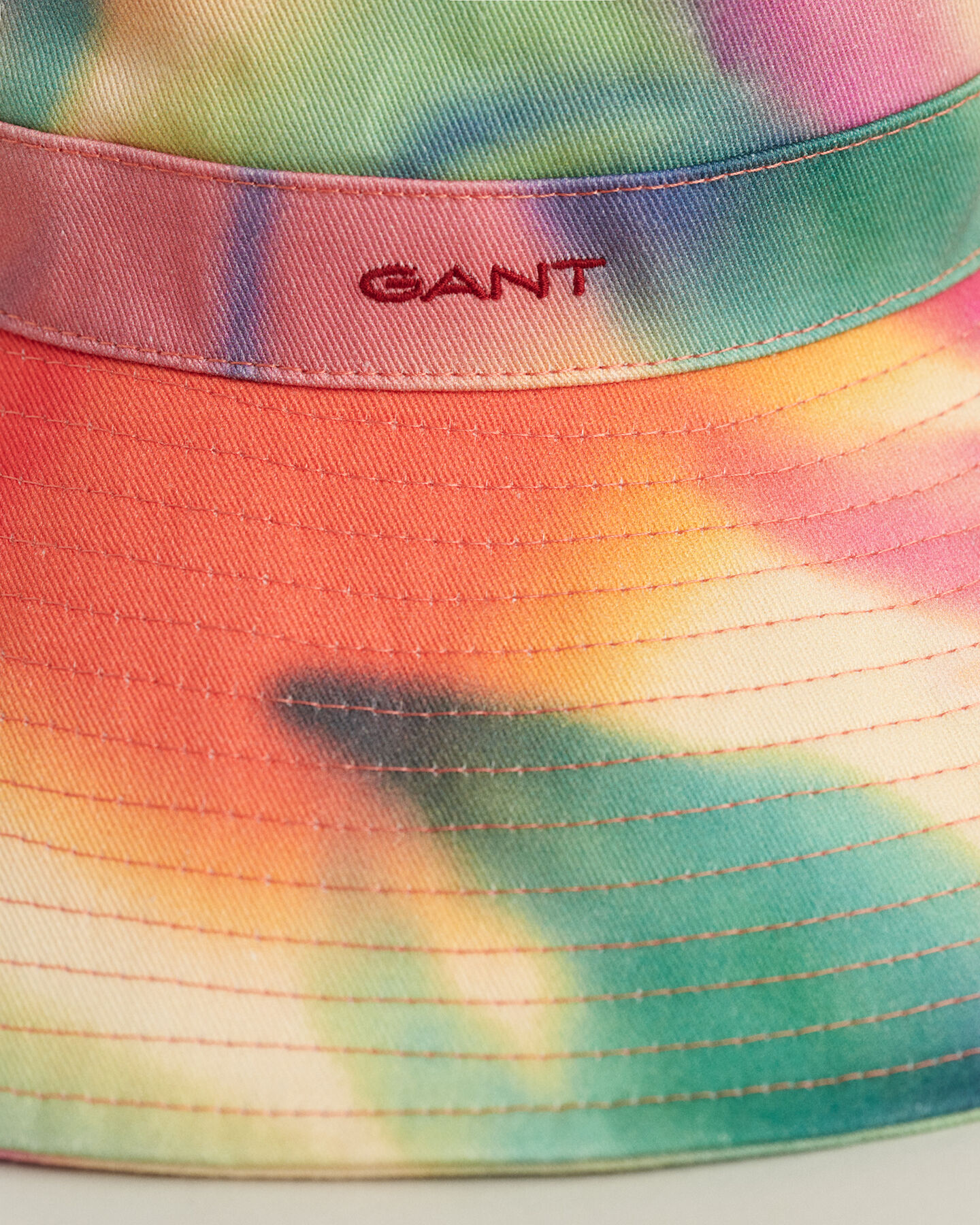 Cappello da sole in cotone e twill con stampa