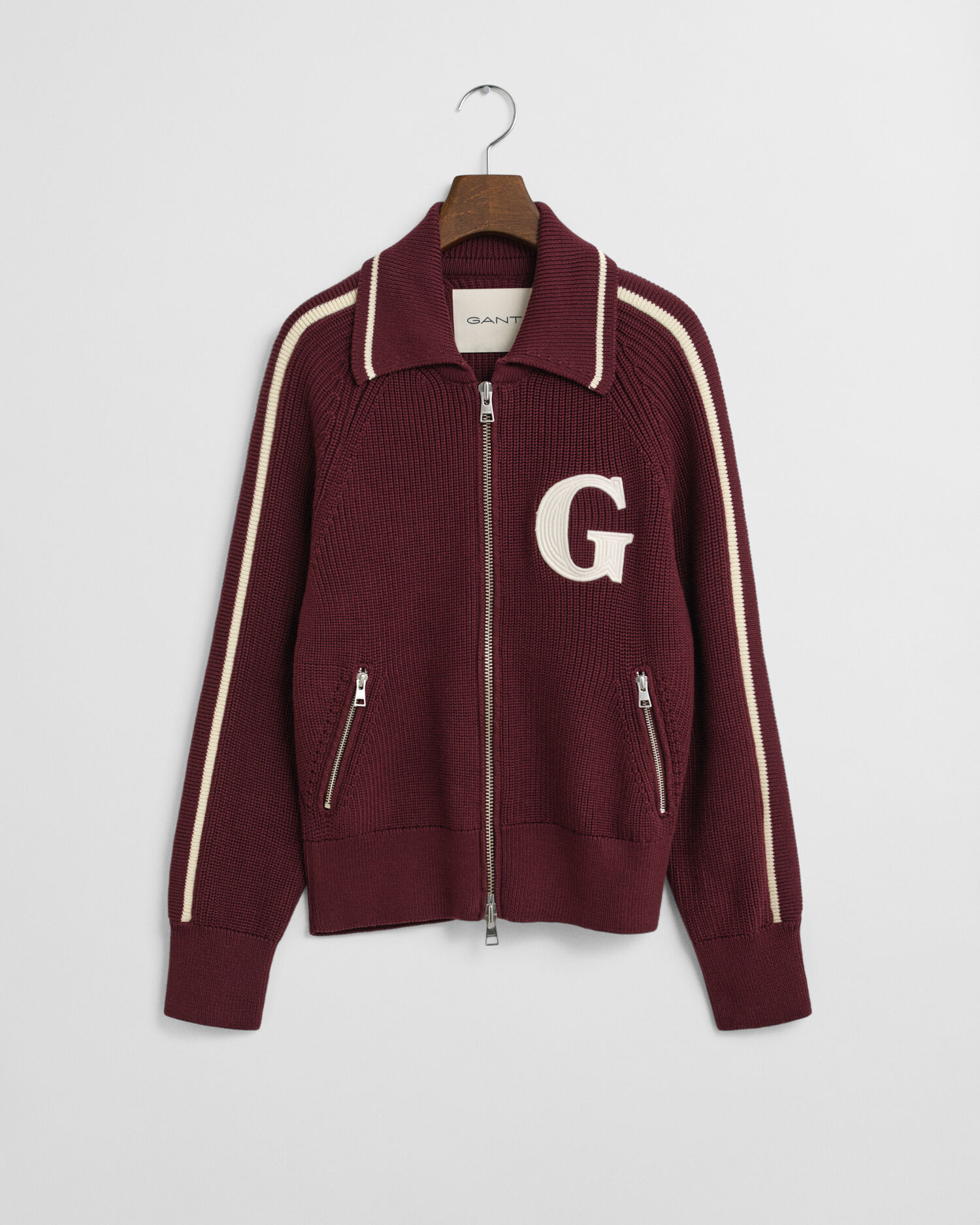Cardigan GANT Varsity con zip