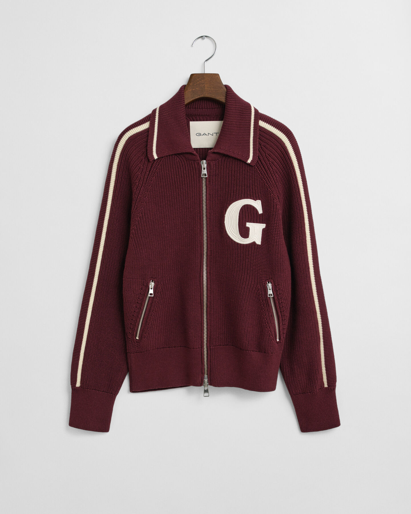 Cardigan GANT Varsity con zip