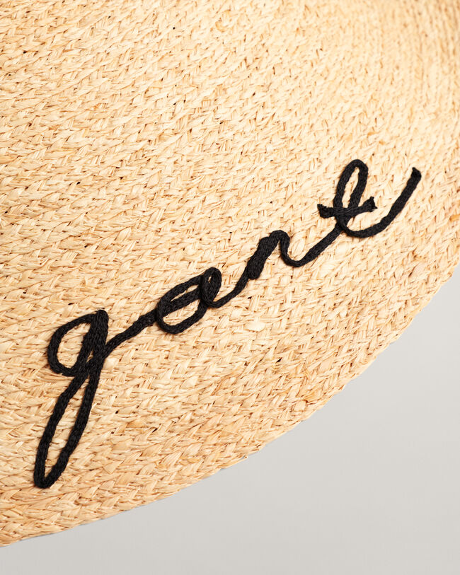 Cappello da sole in rafia