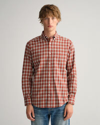 Camicia a quadri in flanella regular fit
