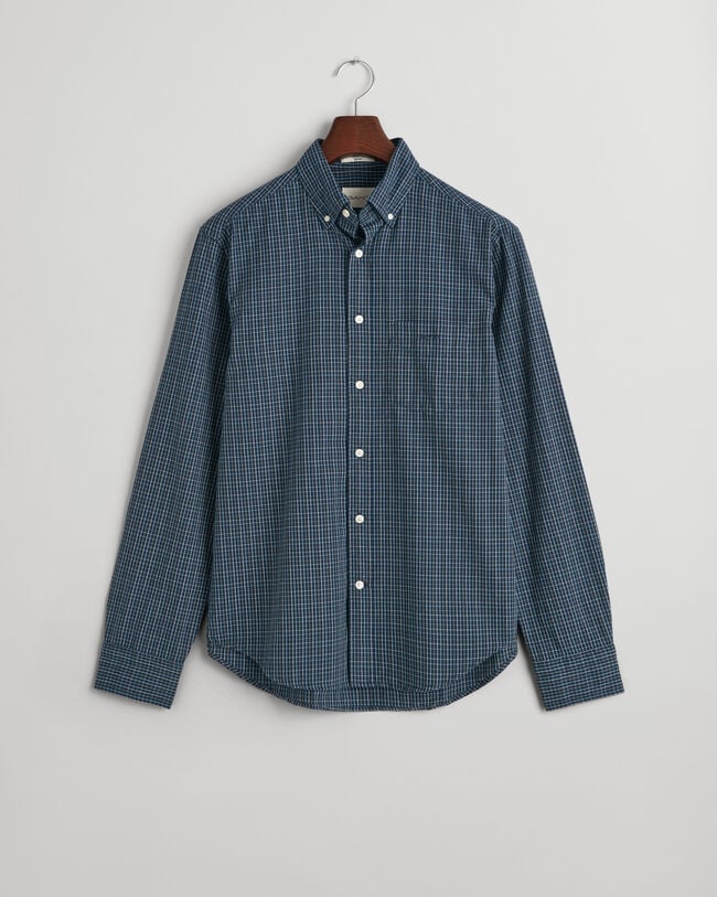 Camicia Oxford Tattersall Archive regular fit