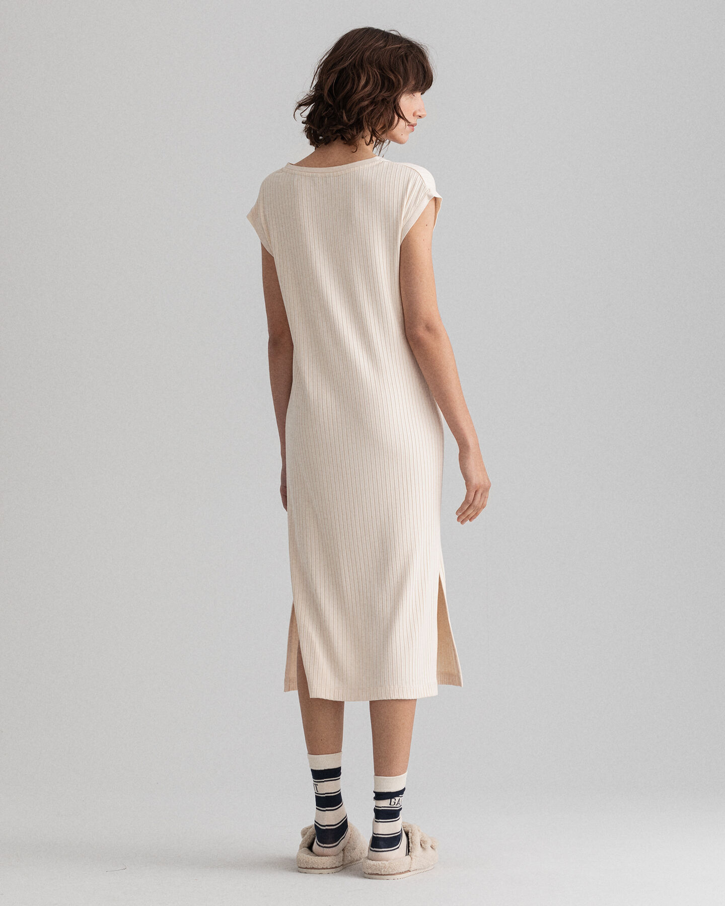 Abito in jersey con spacchetti