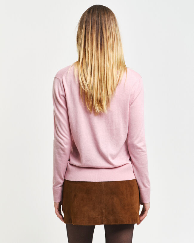 Maglia girocollo in maglia fine