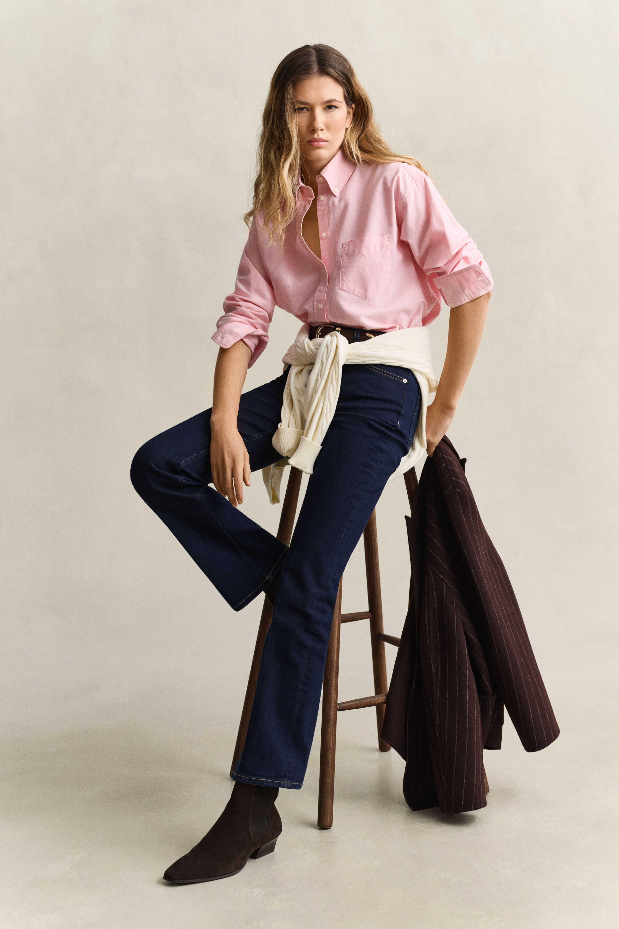 Camicia Oxford Gant x Yale