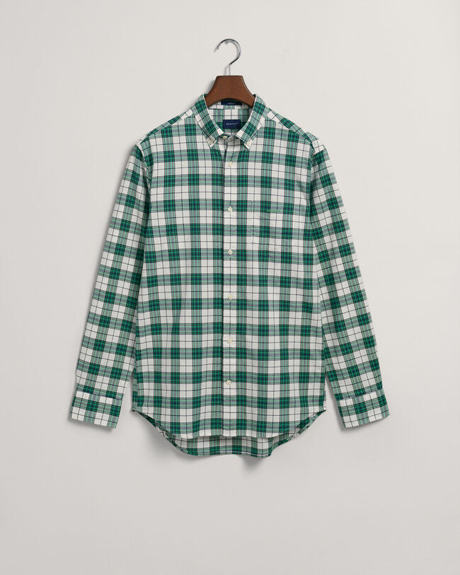 Camicia Oxford a scacchi regular fit