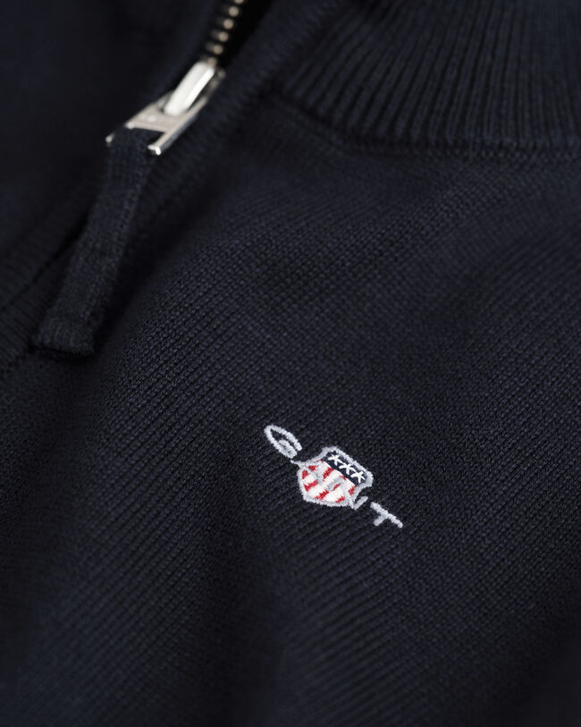 Cardigan Shield in cotone con zip Kids