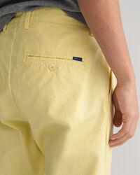 Pantaloni chino Hallden Sunfaded slim fit