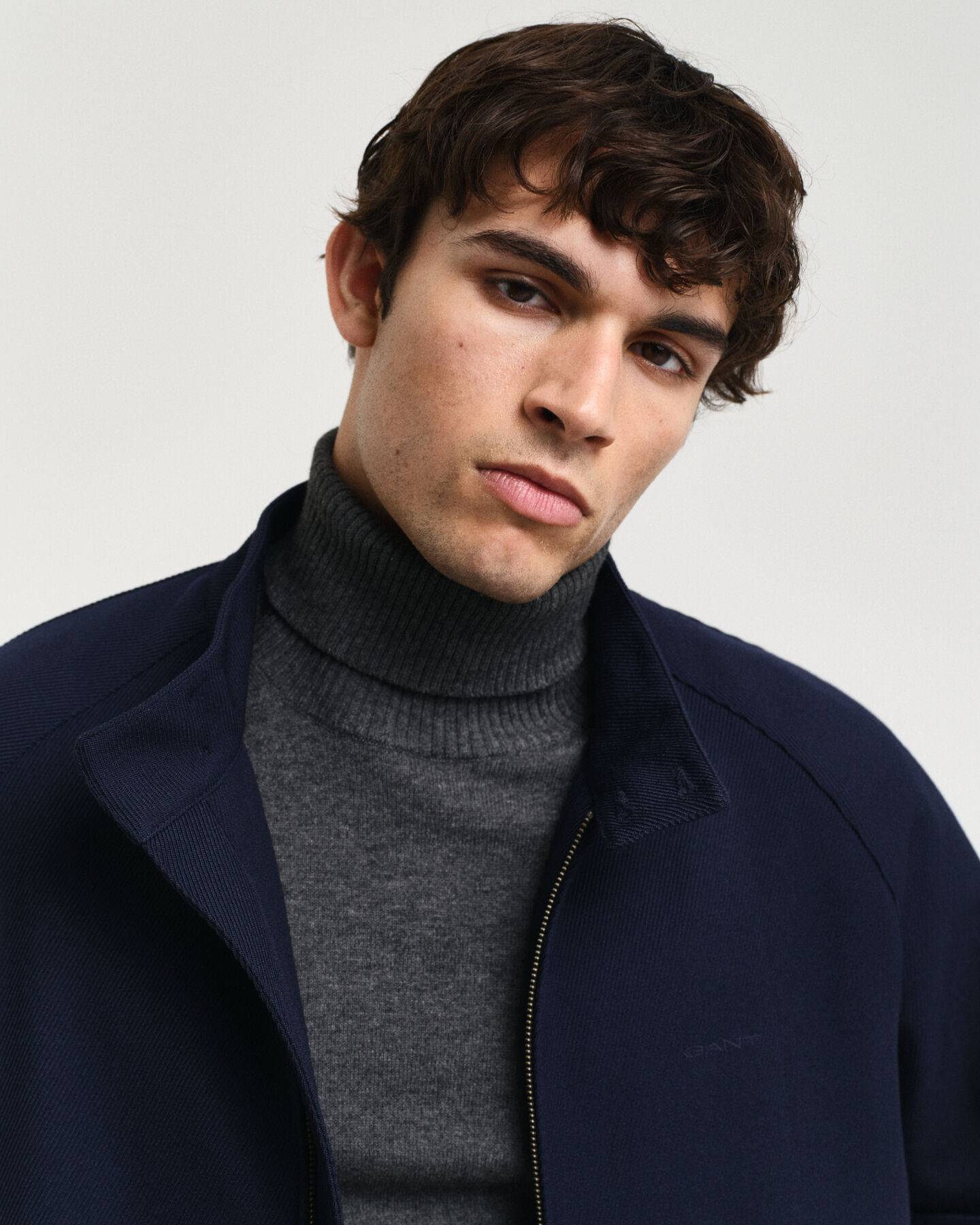 Giacca Harrington in misto lana