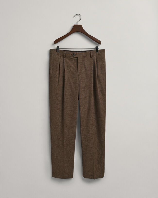 Pantaloni da abito pied-de-poule