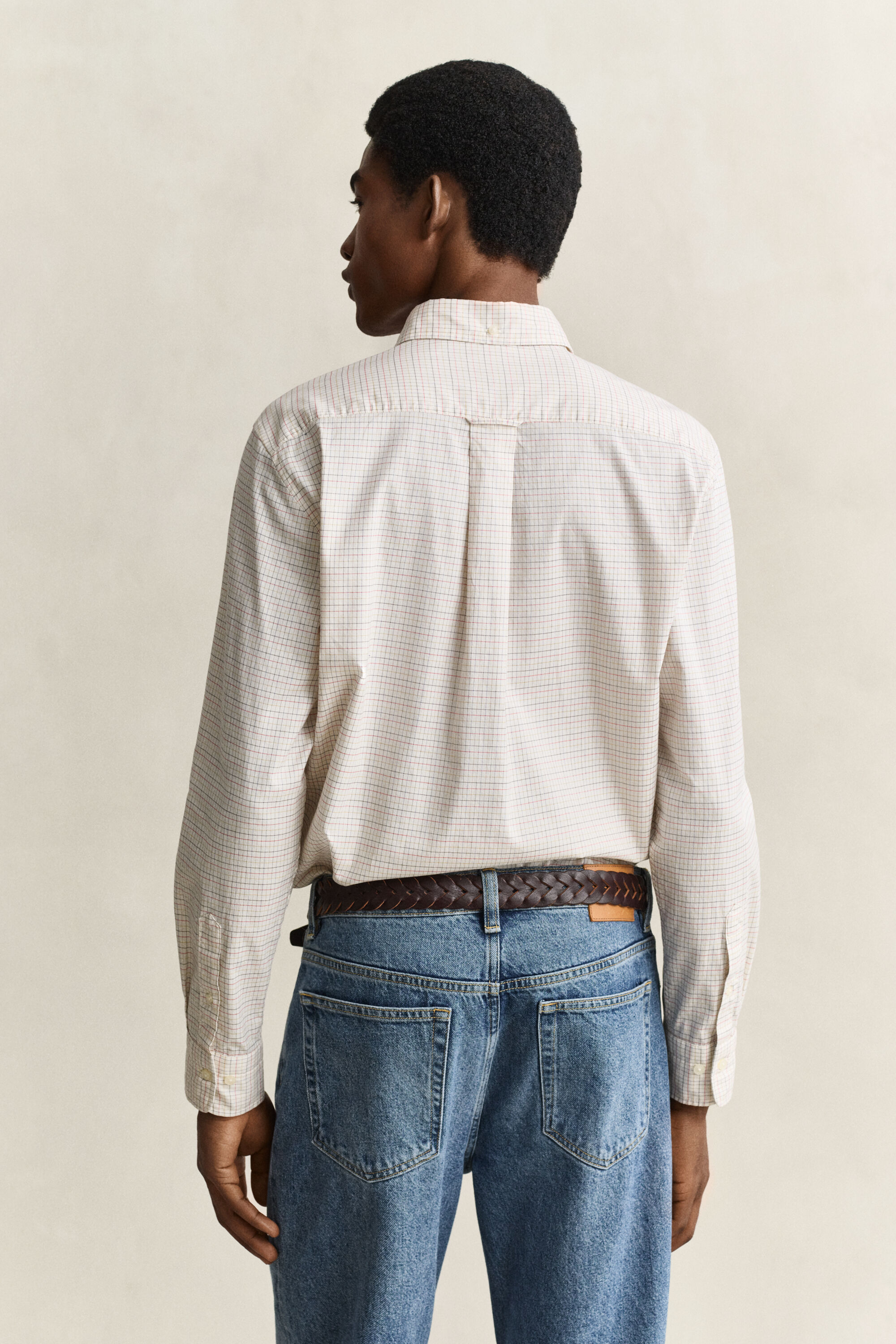 Camicia Oxford a quadri Gant x Yale