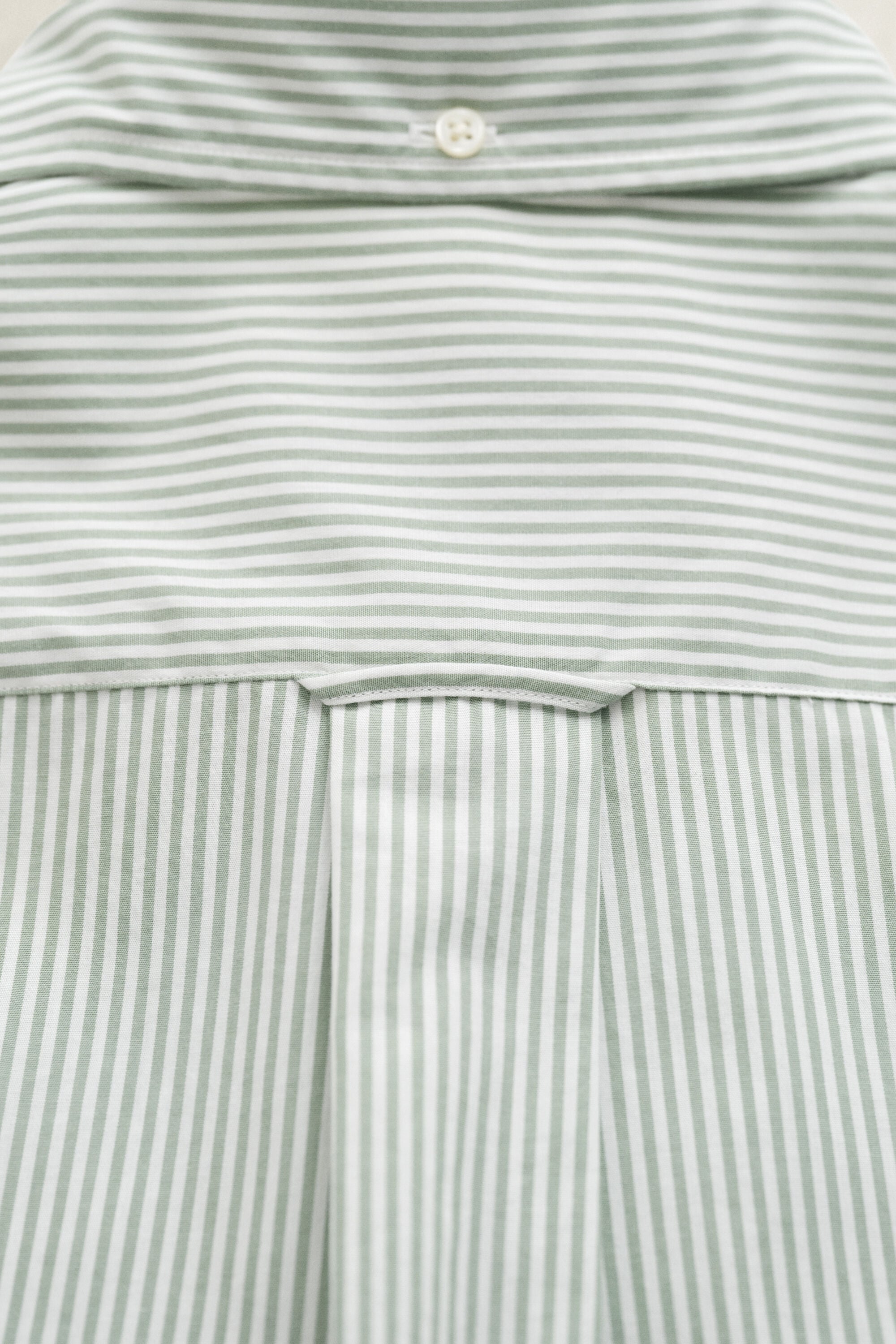 Camicia classica in popeline a righe Banker