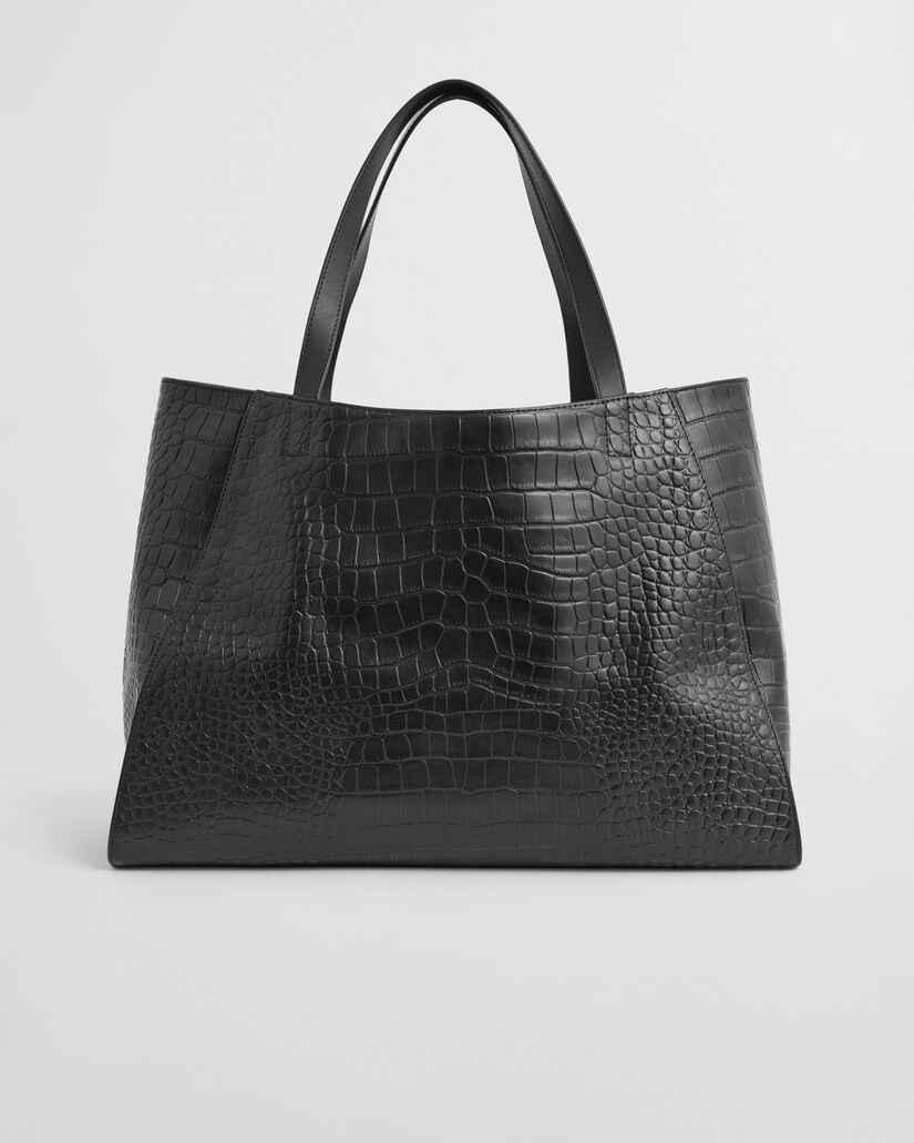 Borsa tote Croco
