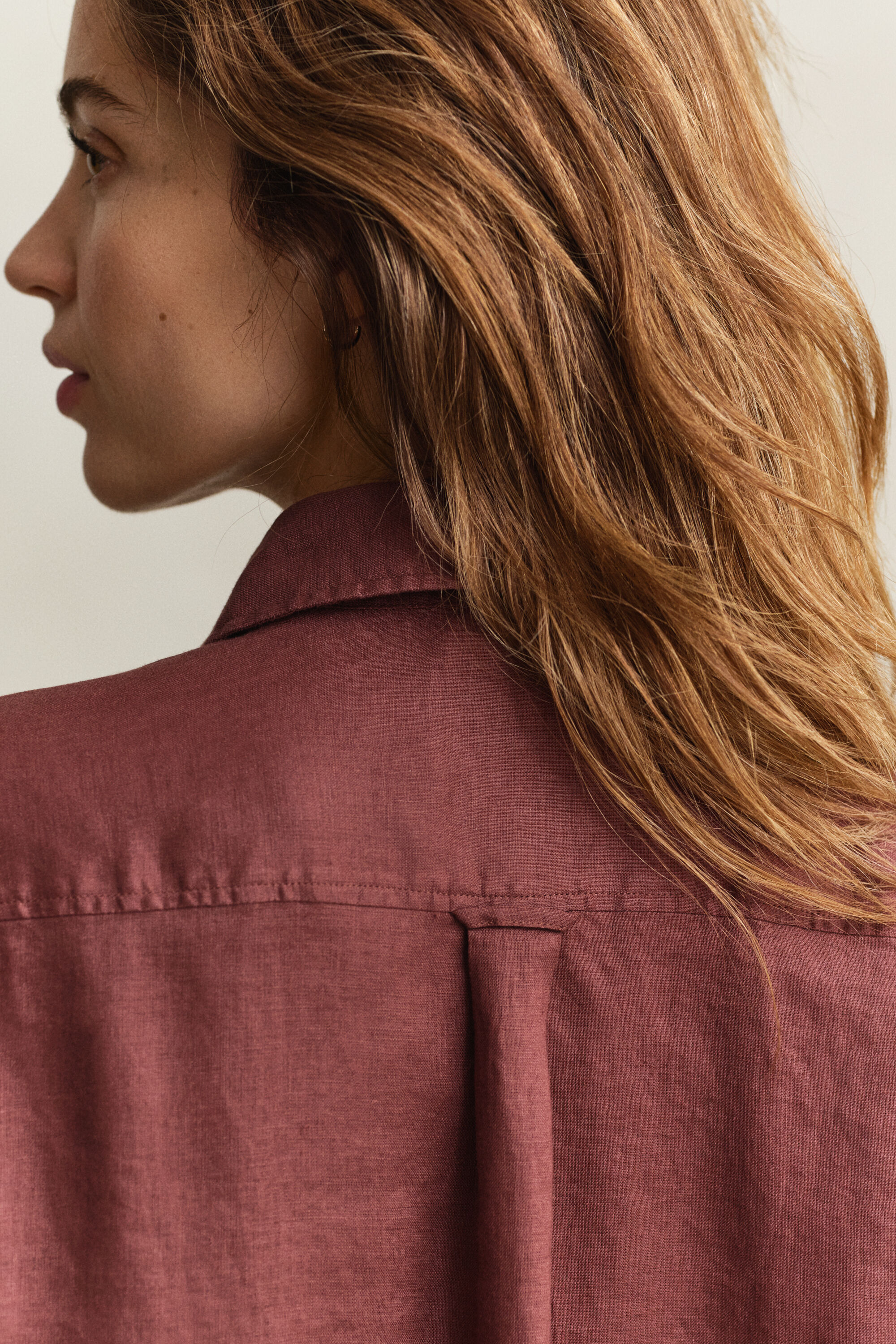 Camicia di lino relaxed fit