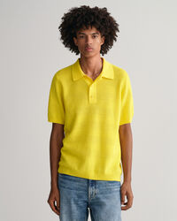 Polo in cotone Textured