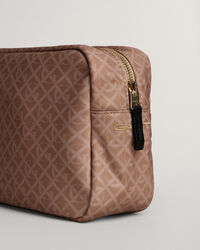 Beauty-case con stampa Monogram