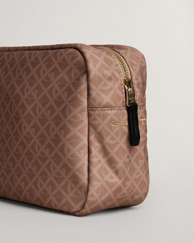 Beauty-case con stampa Monogram