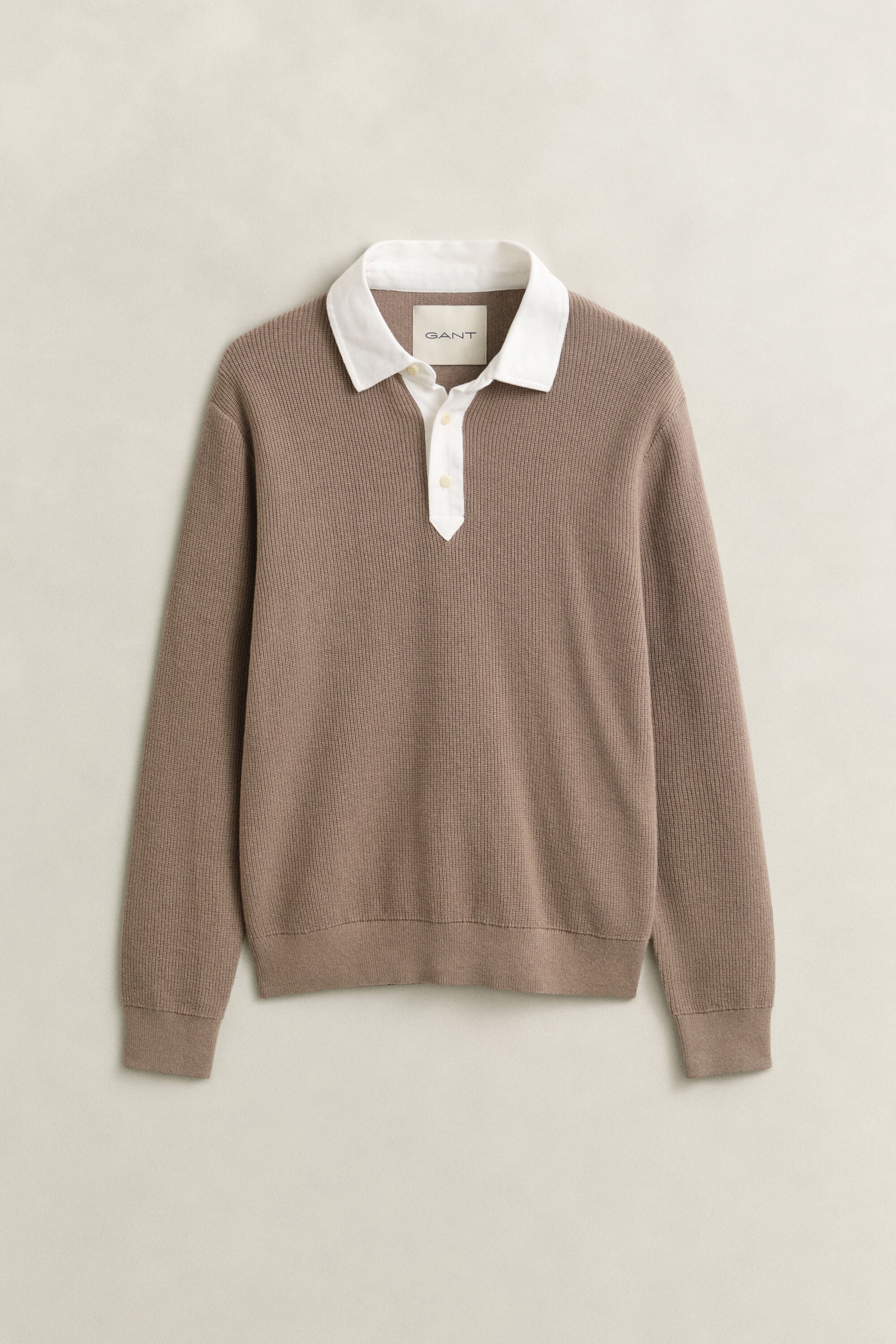 Rugger in cotone e lana merino