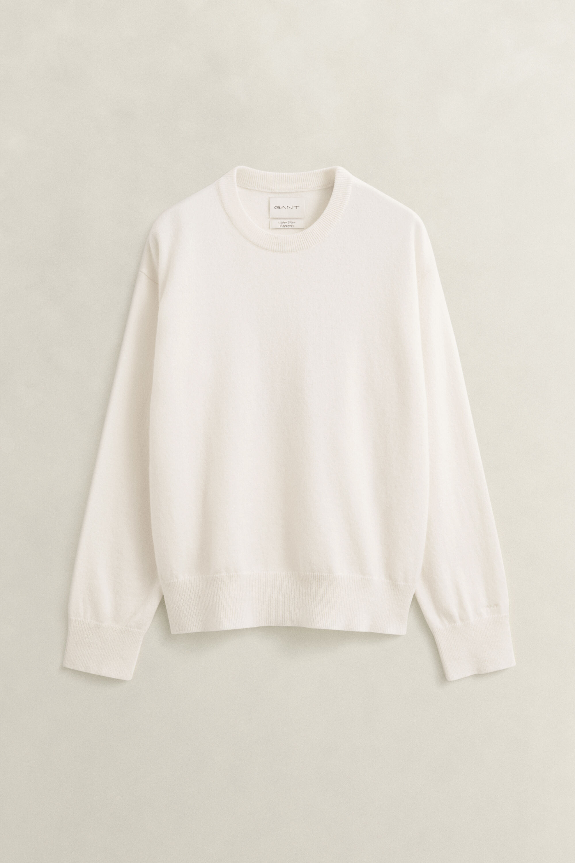 Maglia girocollo in finissima lana d’agnello