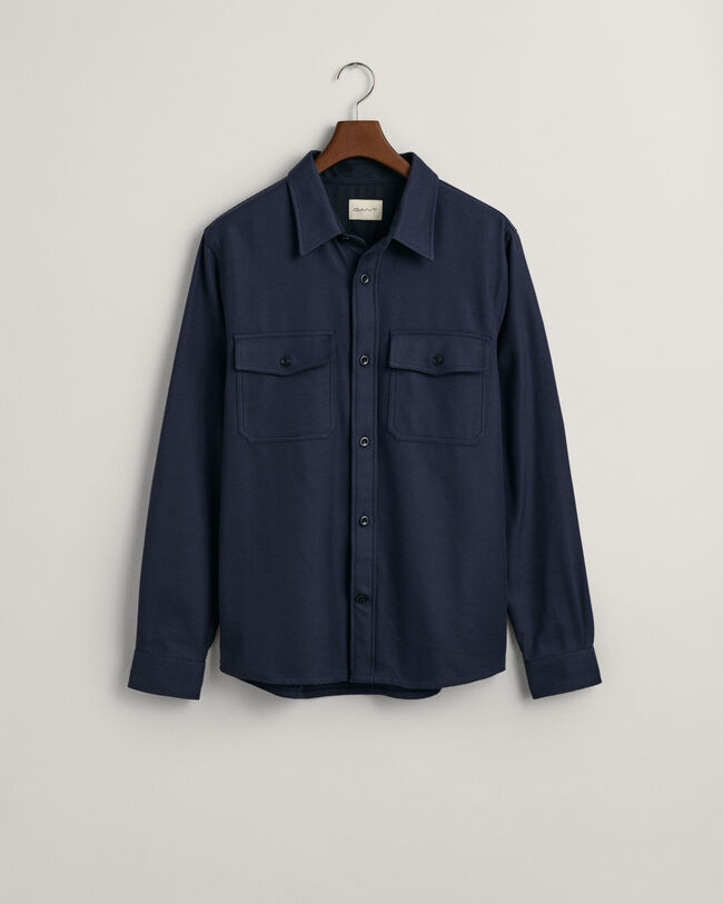Camicia giacca Heavy in twill