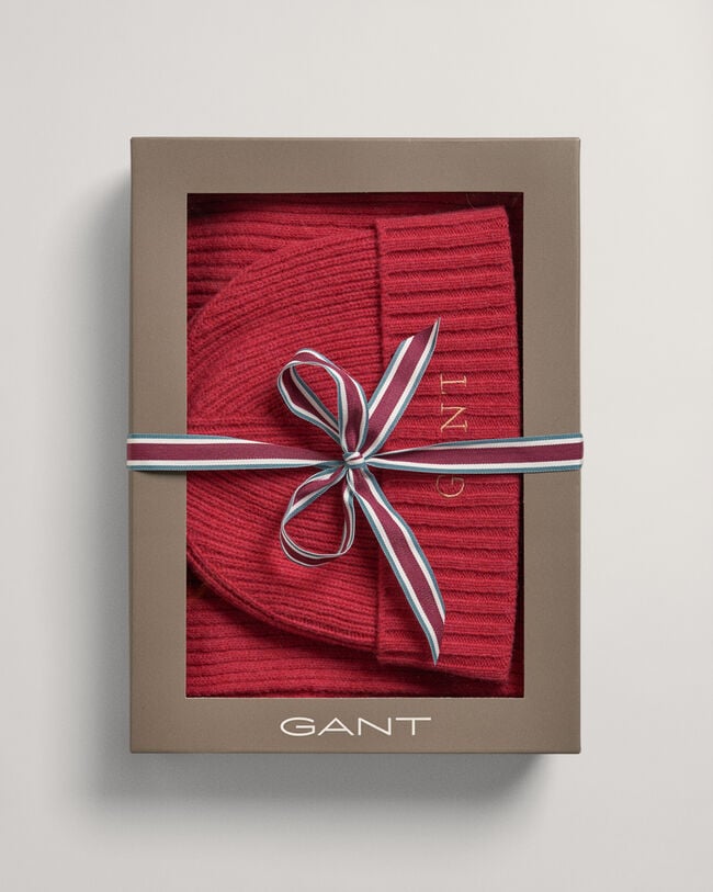 Confezione regalo sciarpa e berretto